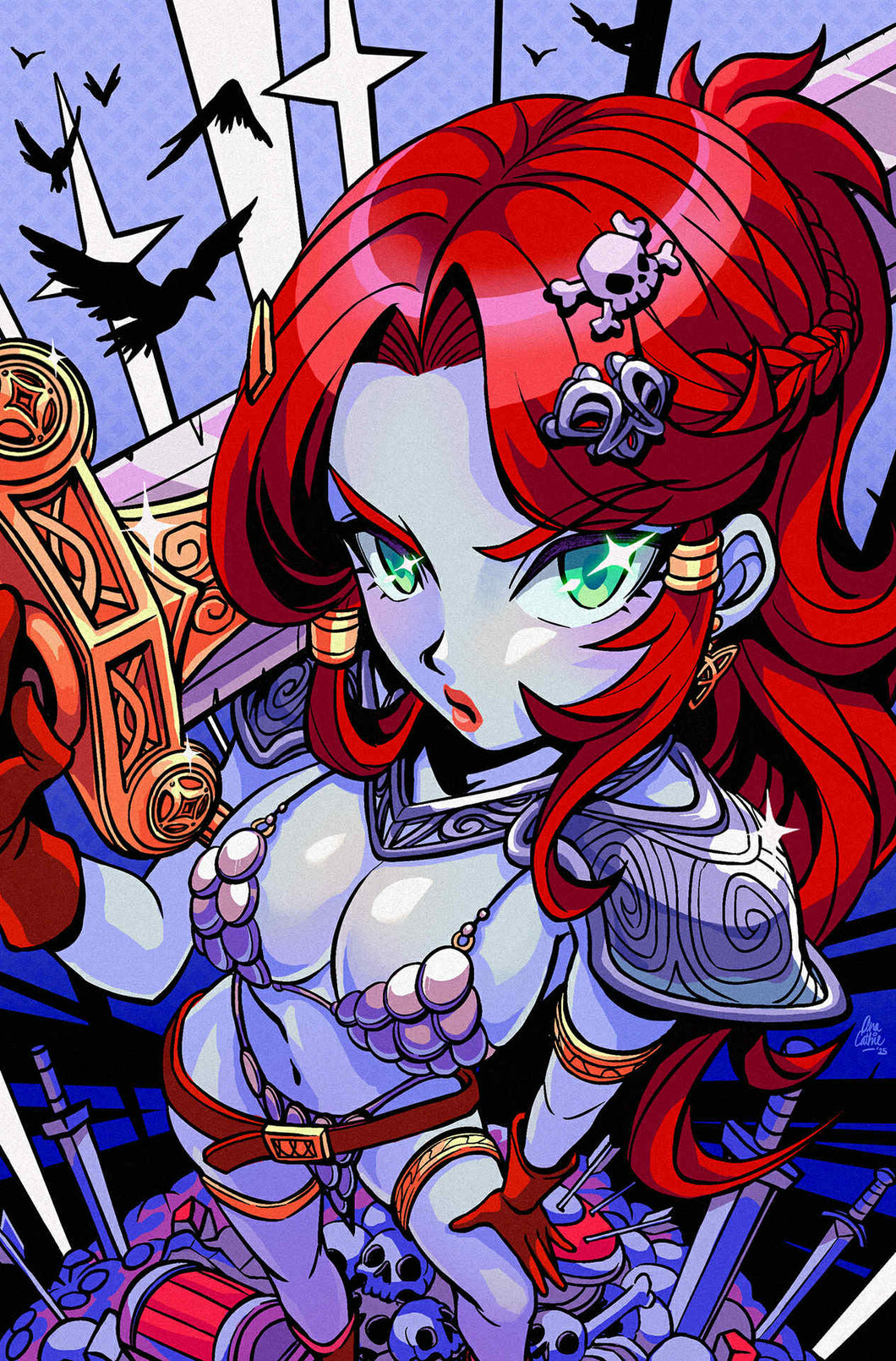 SONJA REBORN #1 (ANACATHIE CVR B BLUE EXCLUSIVE VARIANT)