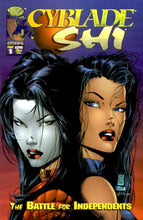 Load image into Gallery viewer, CYBLADE / SHI: THE BATTLE FOR INDEPENDENTS #1 SET (1ST APPEARANCE OF WITCHBLADE)
