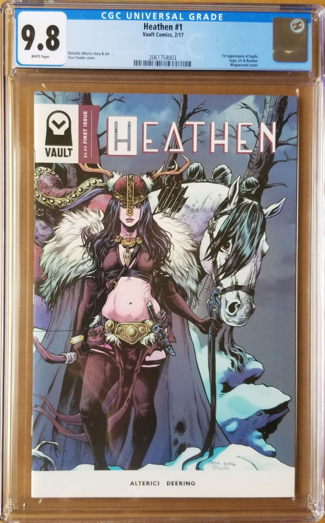 Heathen #1 CGC 9.8 (Cover A - Fowler)