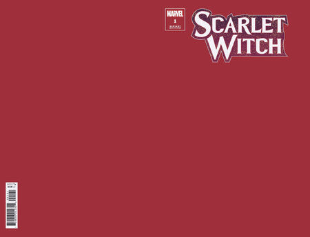 SCARLET WITCH #1 (RED BLANK VARIANT)