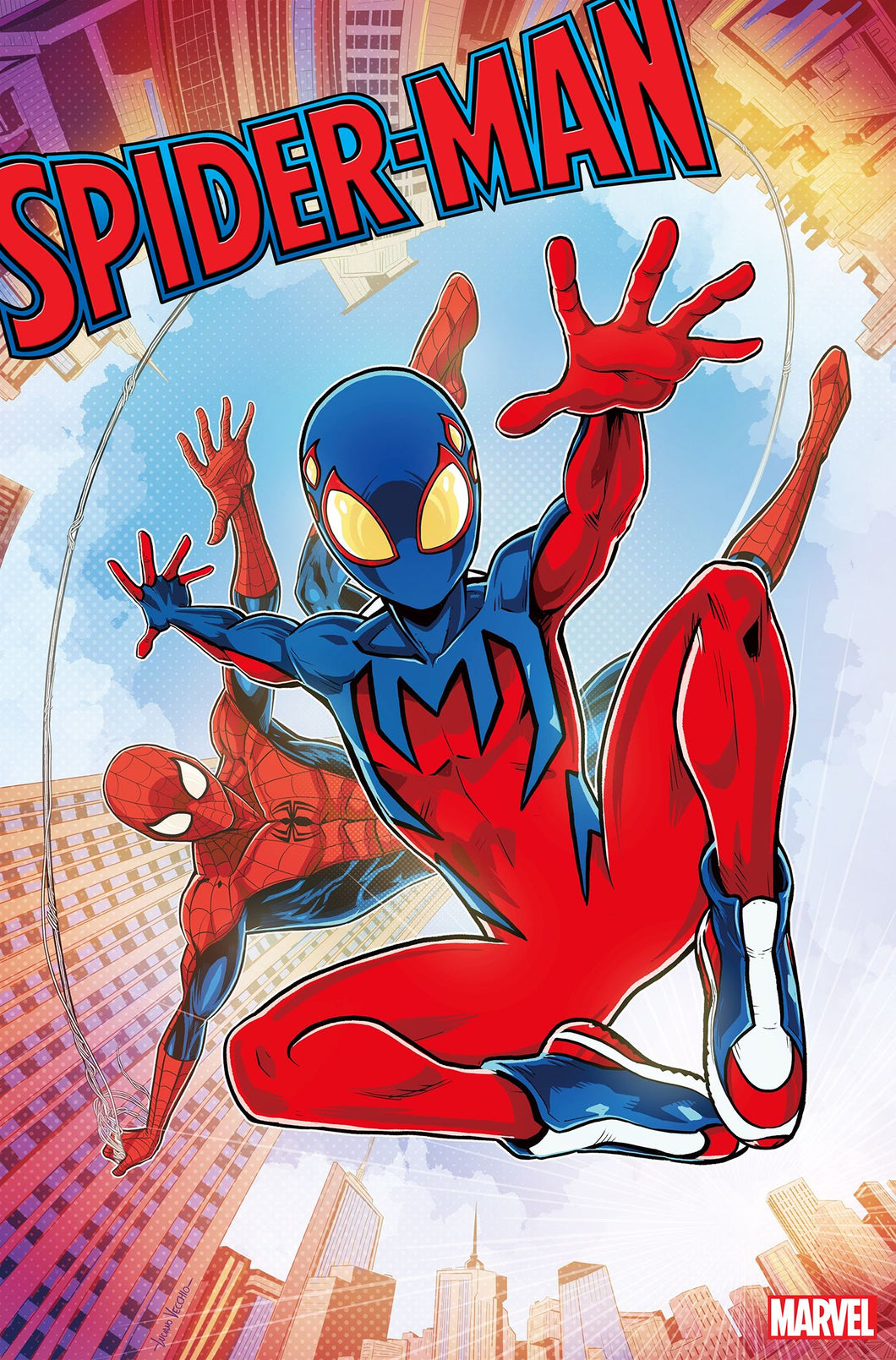 SPIDER-MAN #7 - 2ND PRINT (LUCIANO VECCHIO VARIANT)