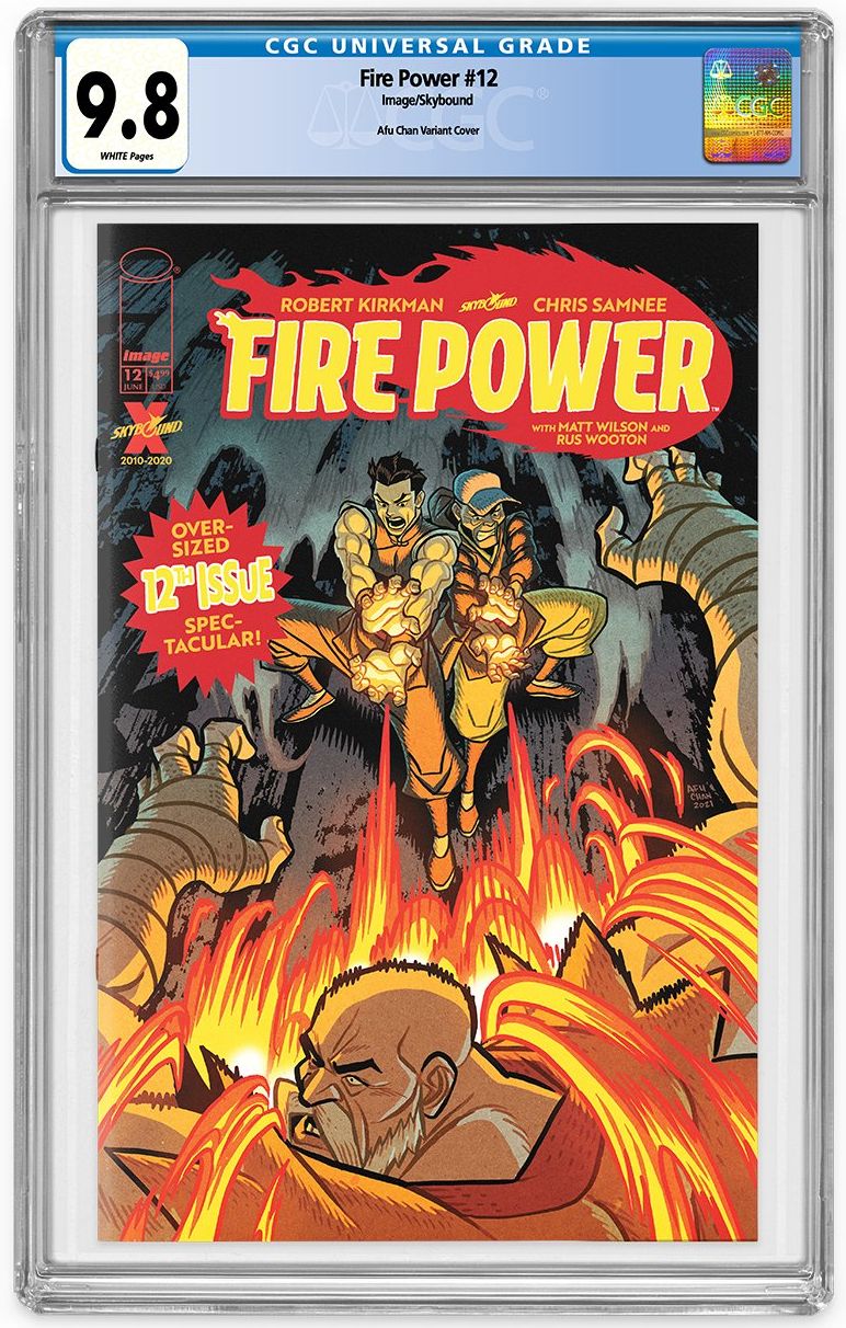 Fire Power #12 Gold Foil Variant - CGC 9.8 (LTD 200)