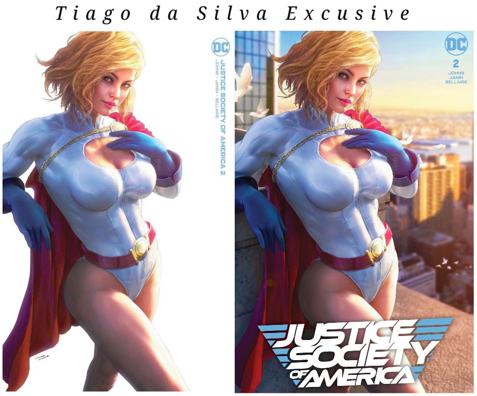 Justice Society of America #2 (Tiago da Silva TD & Virgin Exclusive Set)