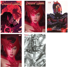 Load image into Gallery viewer, SCARLET WITCH #4 (RATIO 1:50 / 1:100 VARIANT 5 PACK)
