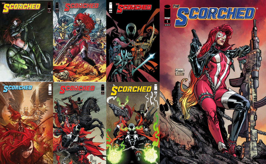Spawn The Scorched #1 (Cover A-G Bundle Pack 2) (7 Comics)