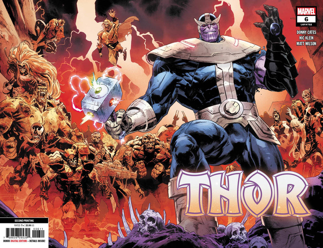 Thor #6 - 2nd Print (Cover E - Klein)