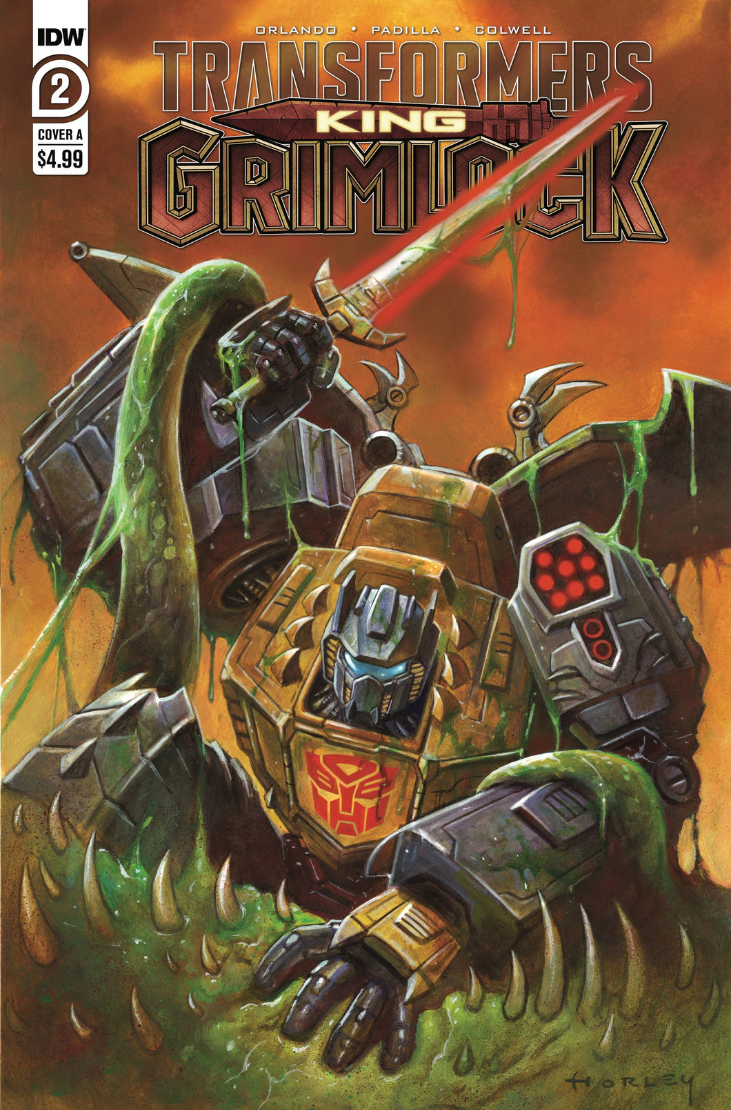Transformers King Grimlock #2 (Cover A - Horley)