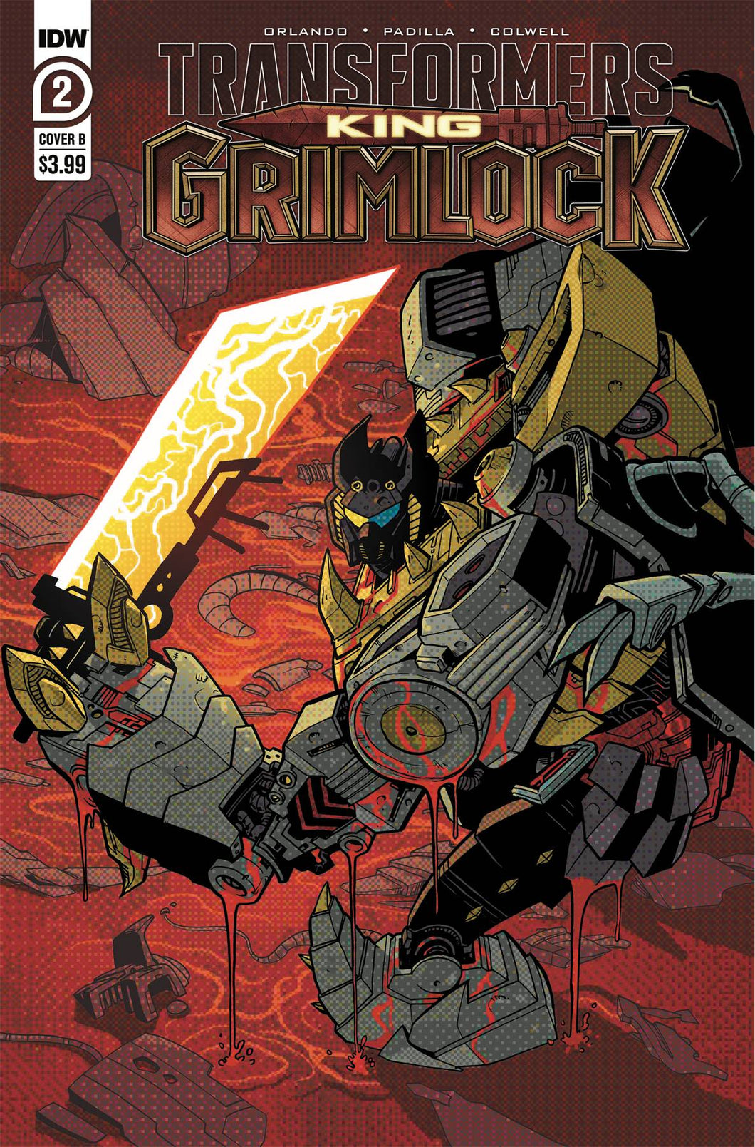 Transformers King Grimlock #2 (Cover B - Kyriazis)