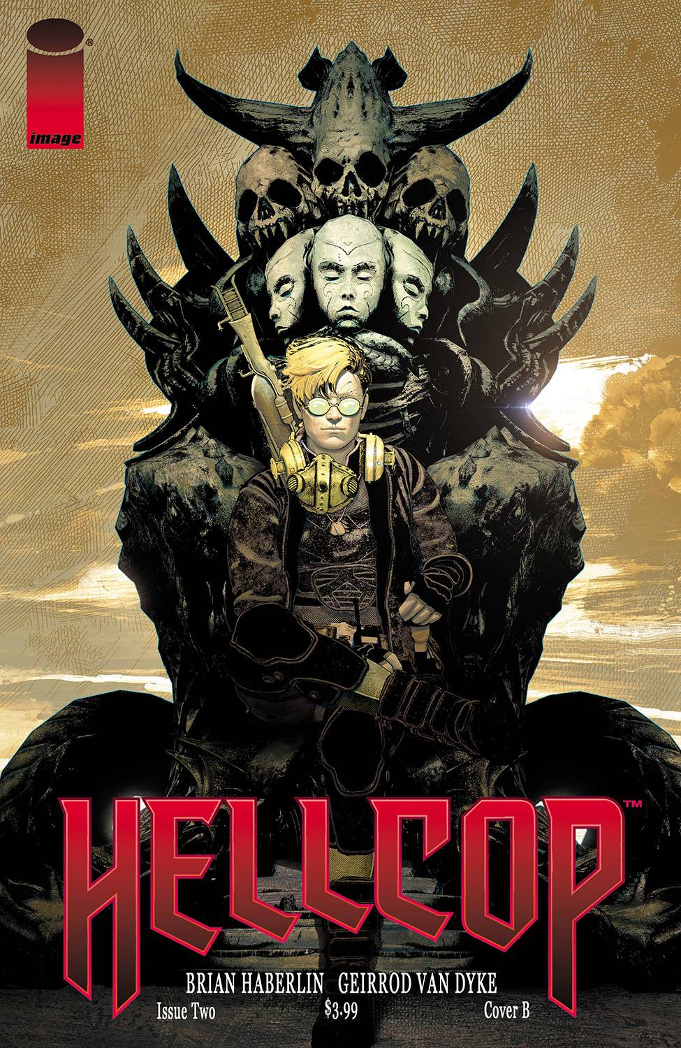Hellcop #2 (Cover B - Haberlin)