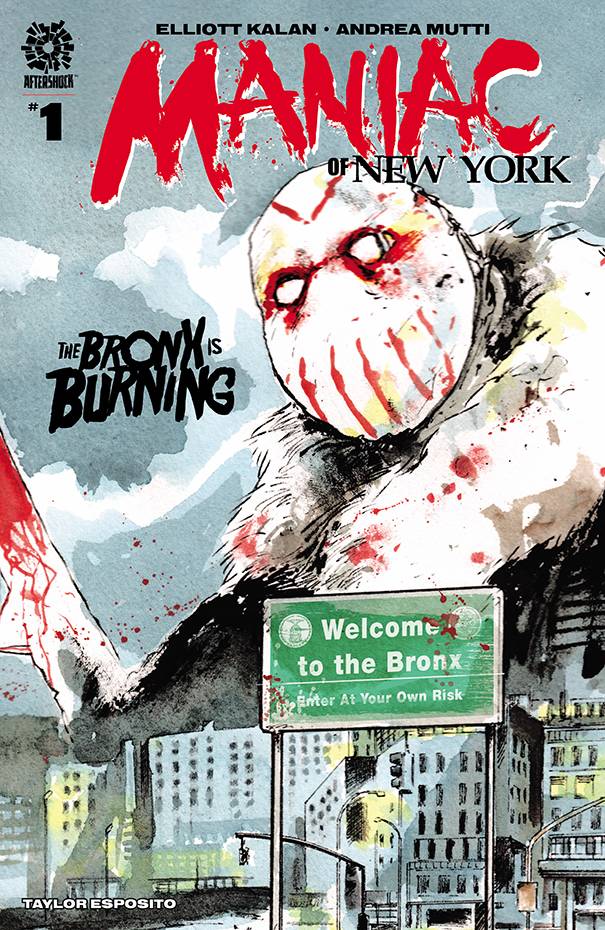 Maniac Of New York Bronx Burning #1 (Cover A - Mutti)