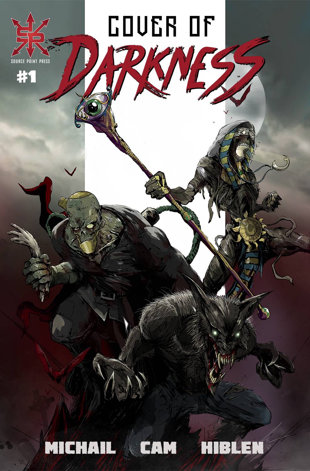 Cover of Darkness #1 (Cover A - Hiblen)