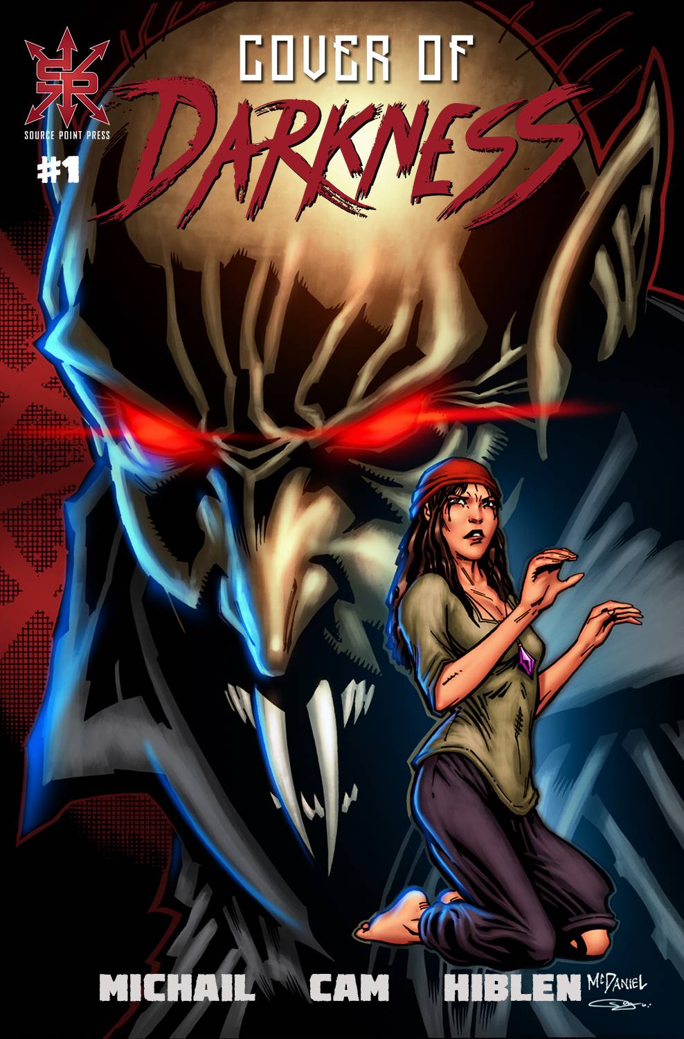 Cover of Darkness #1 (Cover B - McDaniel)