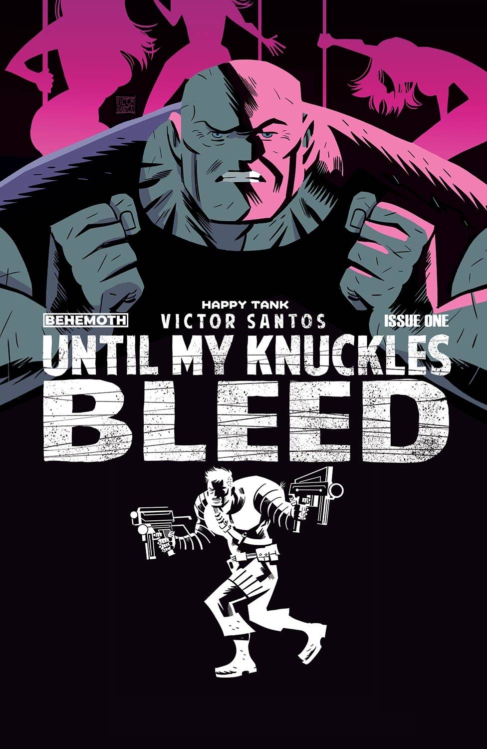 Until My Knuckles Bleed #1 (Cover B - Santos)