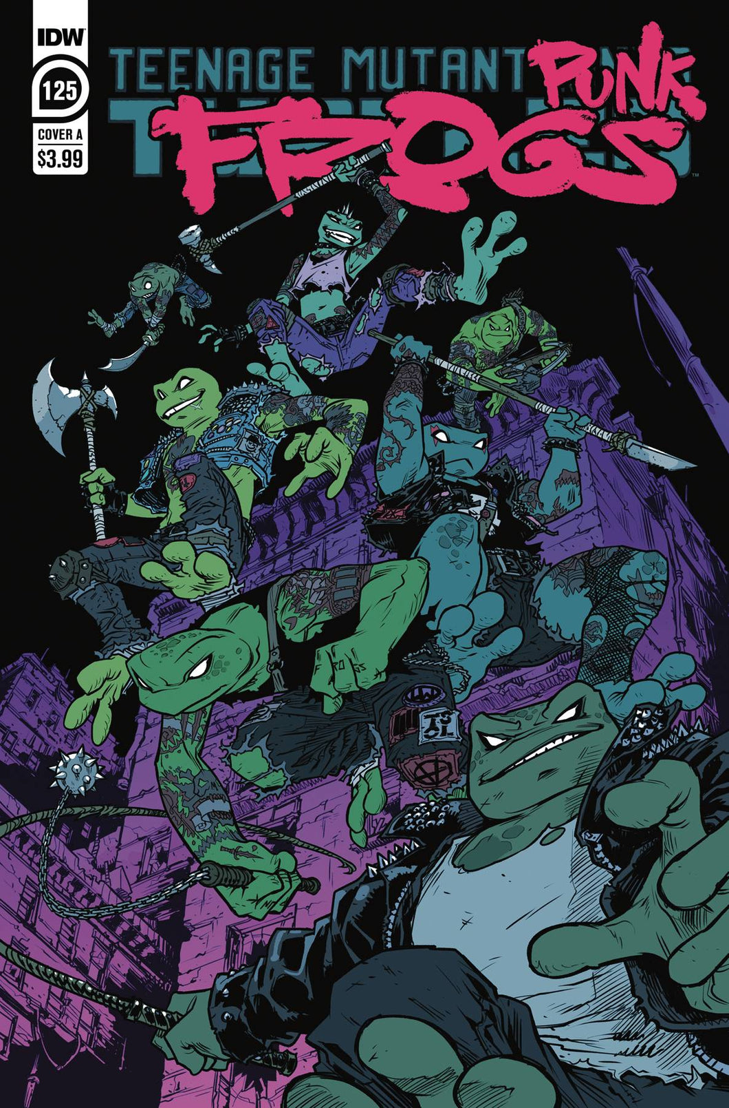 TMNT Ongoing #125 (Cover A - Campbell)