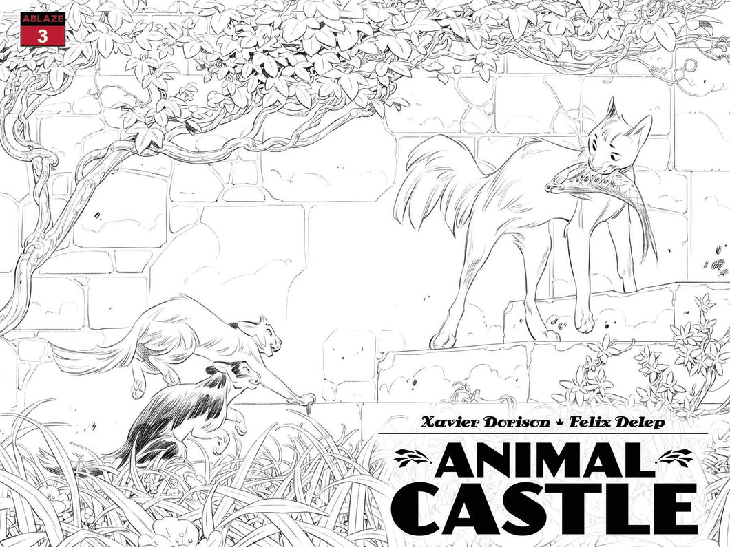 Animal Castle #3 (Cover B - Delep)