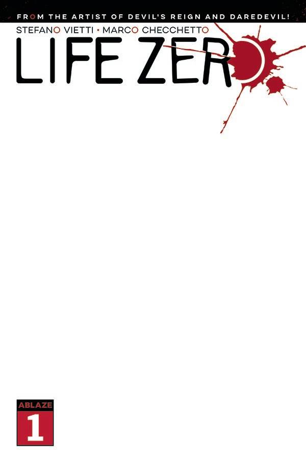 Life Zero #1 (Cover E - Blank)