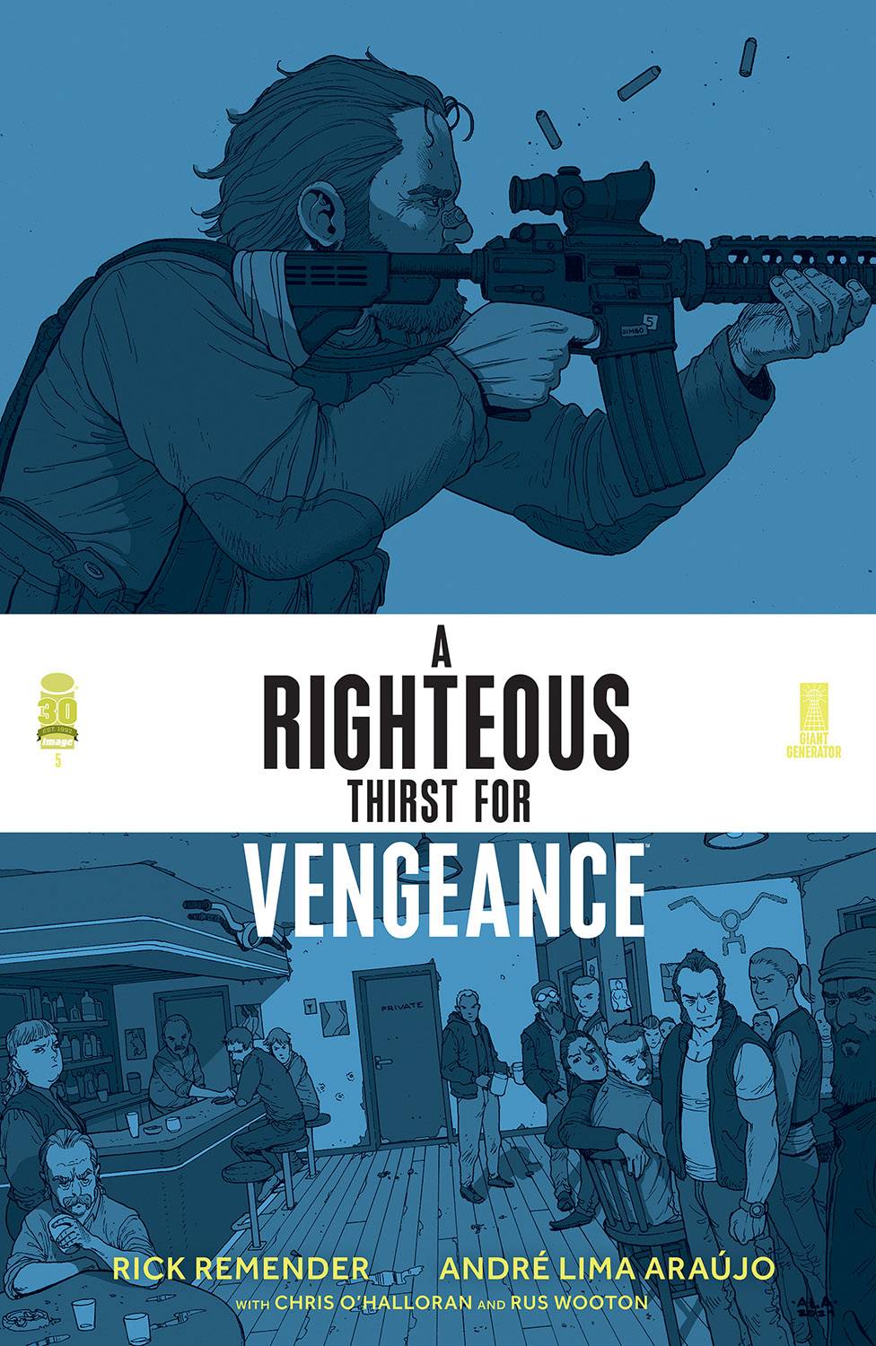 A Righteous Thirst for Vengeance #5 (Cover A - Araujo, O'Halloran)