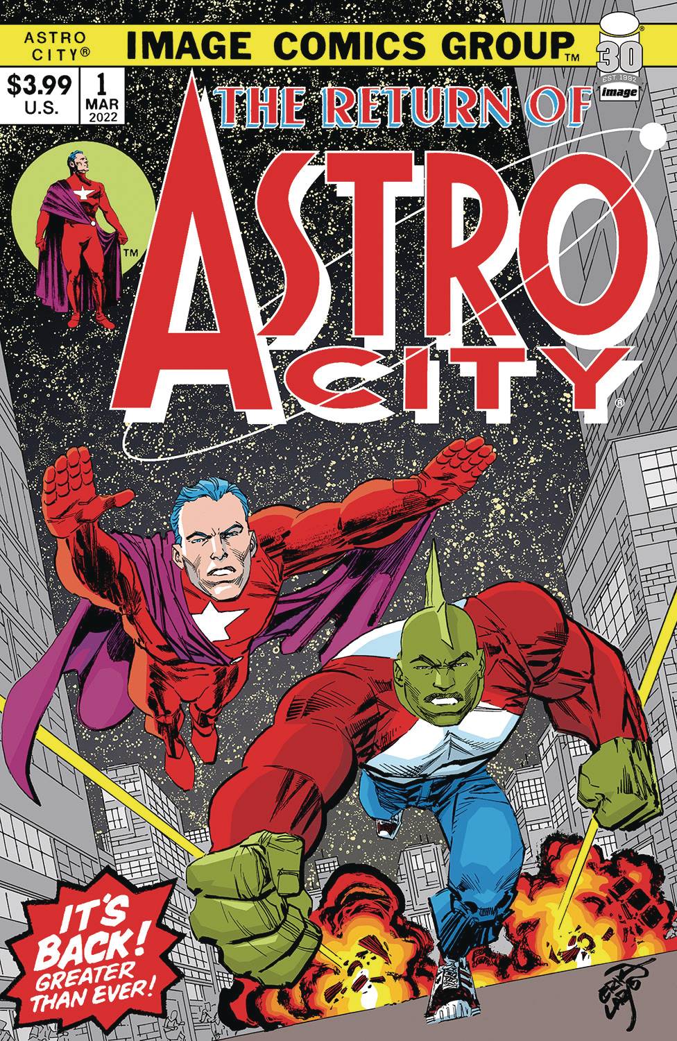 Astro City That Was Then Special #1 (Cover B - Larsen)