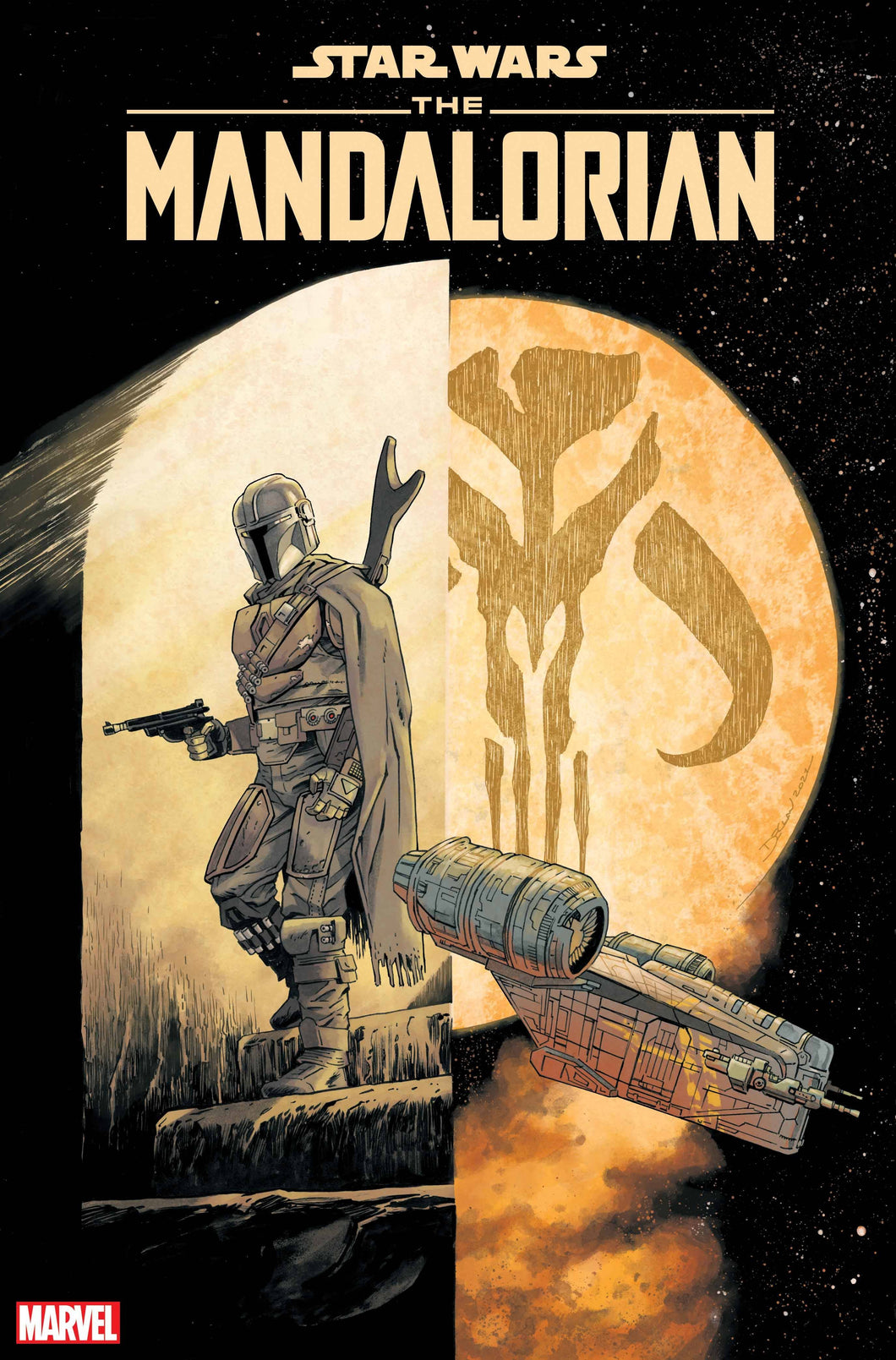 Star Wars: The Mandalorian #1 (Cover E - Shalvey)