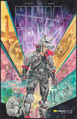 Ninja Funk #1 (Cover B - Riegel)