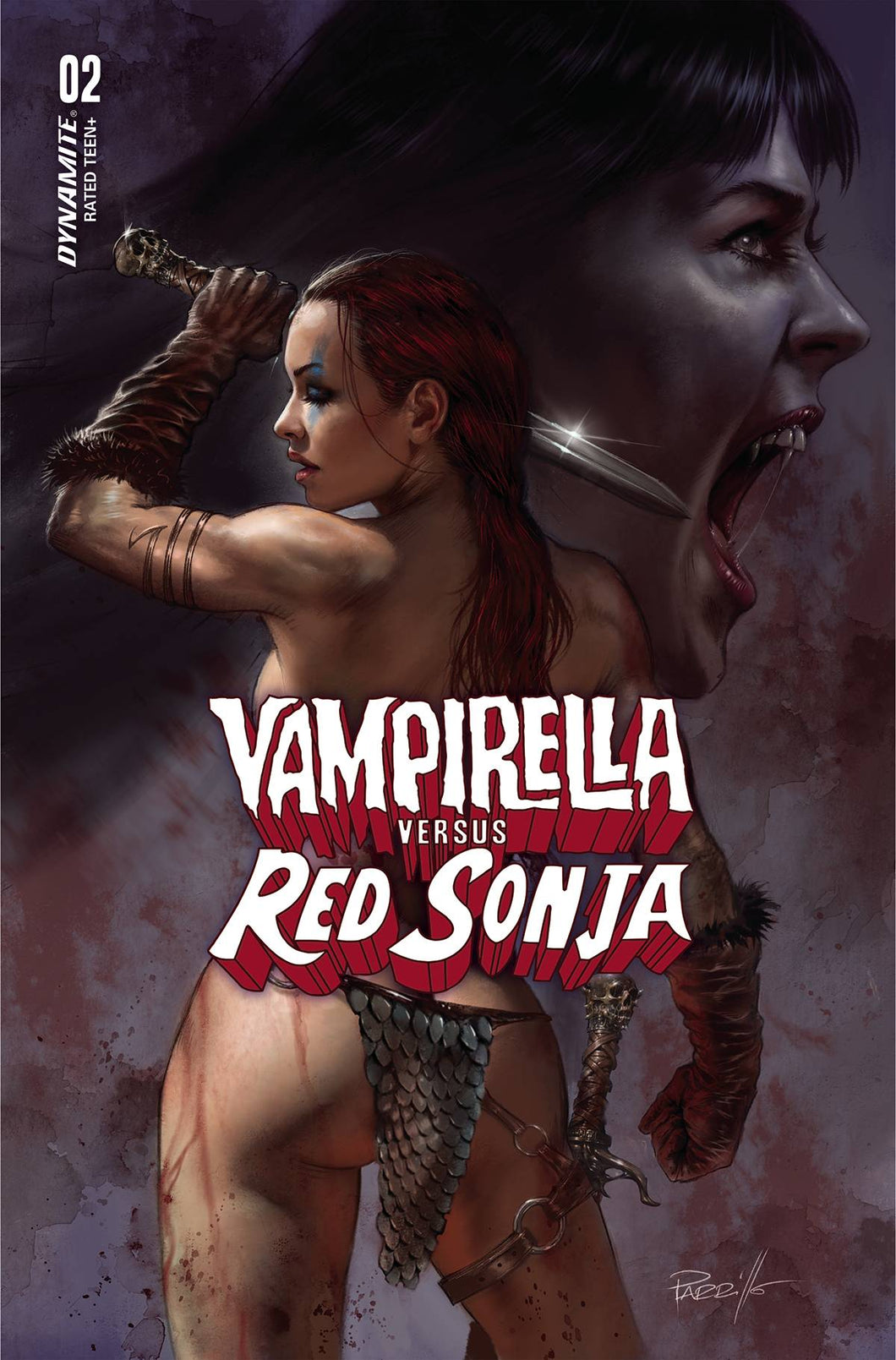 VAMPIRELLA VS RED SONJA #2 CVR A PARRILLO