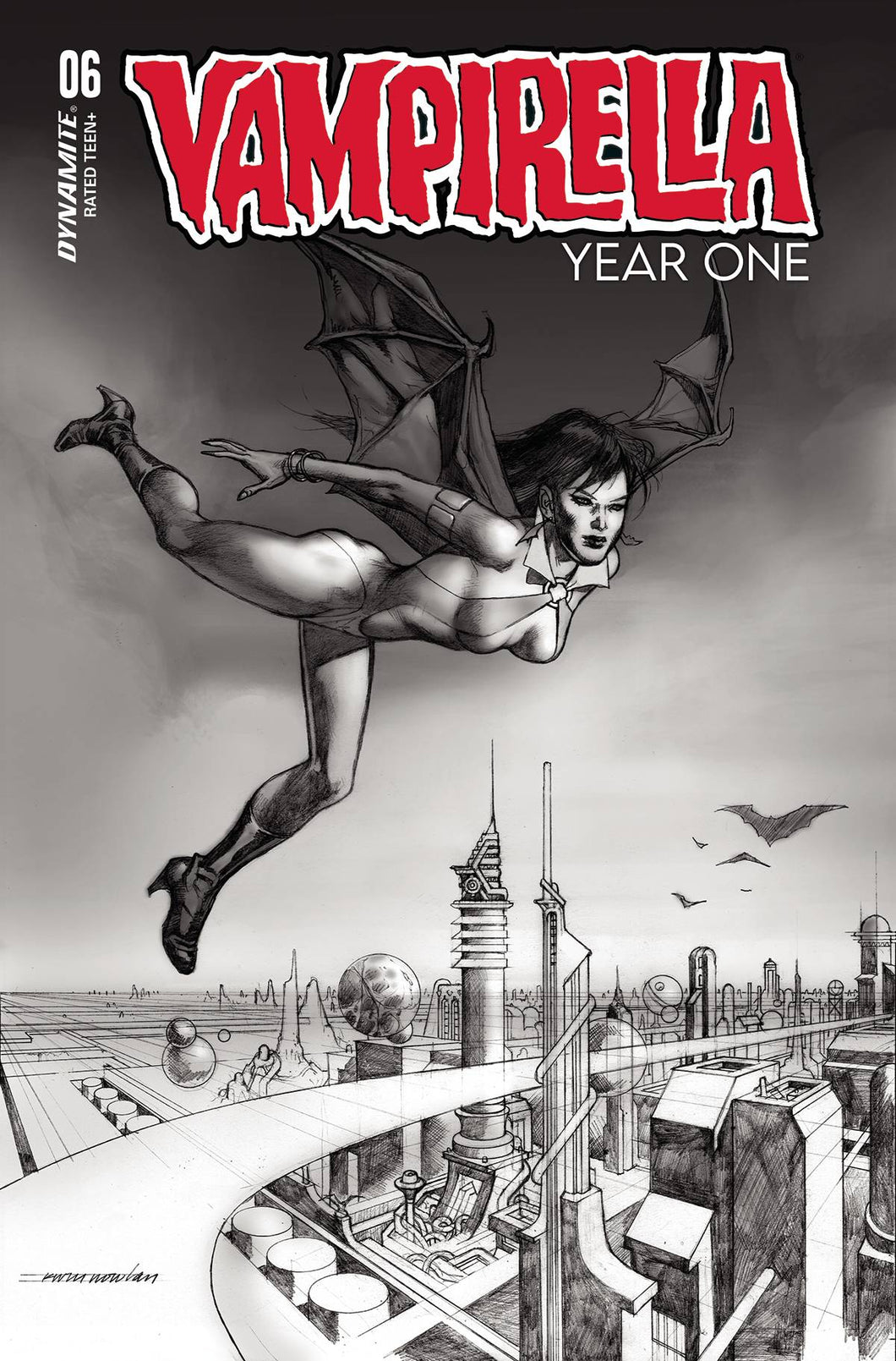 VAMPIRELLA YEAR ONE #6 (INCENTIVE 1:10 NOWLAN PENCILS)
